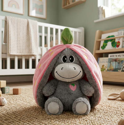 Bambola di peluche musicale che respira